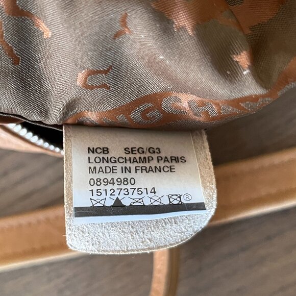 LONGCHAMP Shoulder bag   Leather/Canvas - Picture 8 of 10